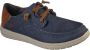Skechers Melson Planon Heren Veterschoenen Donkerblauw - Thumbnail 29