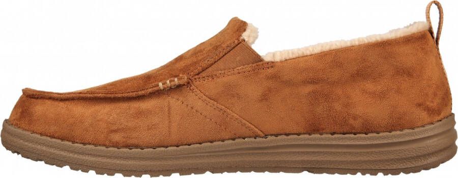 Skechers Melson Willmore Heren Sloffen Tan