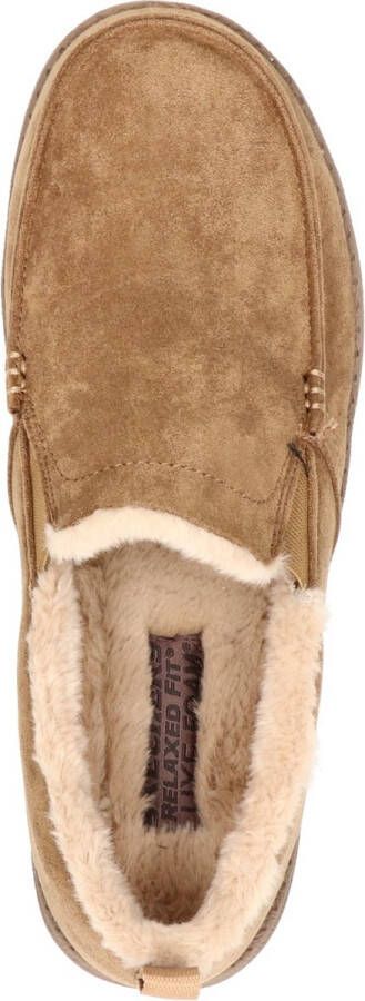 Skechers Melson Willmore Heren Sloffen Tan