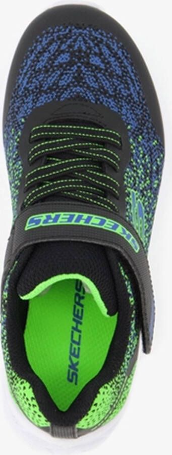 Skechers Microspe kinder sneakers Blauw