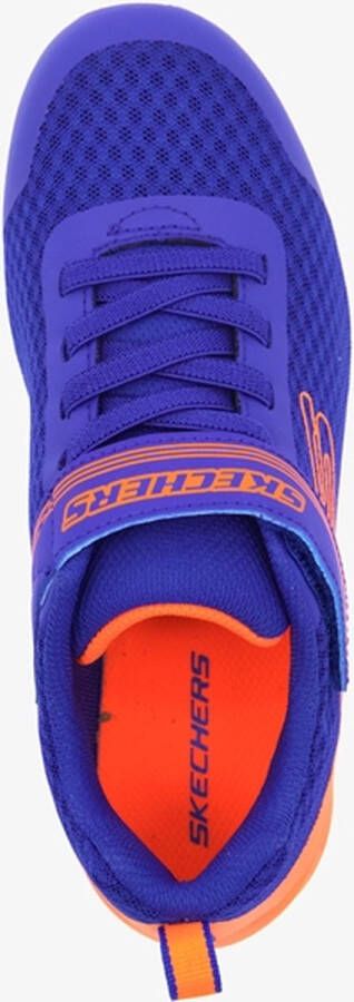 Skechers Microspec Max kinder sneakers blauw Extra comfort Memory Foam