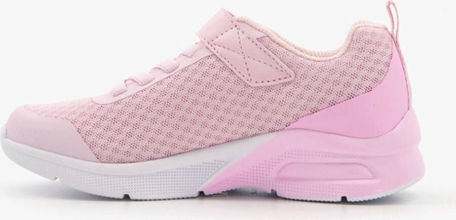 Skechers Microspec Max meisjes sneakers met airzoo Roze Extra comfort Memory Foam