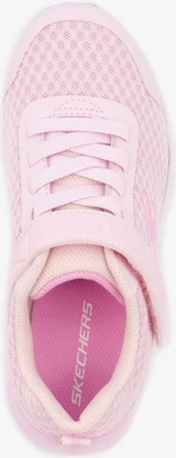 Skechers Microspec Max meisjes sneakers met airzoo Roze Extra comfort Memory Foam