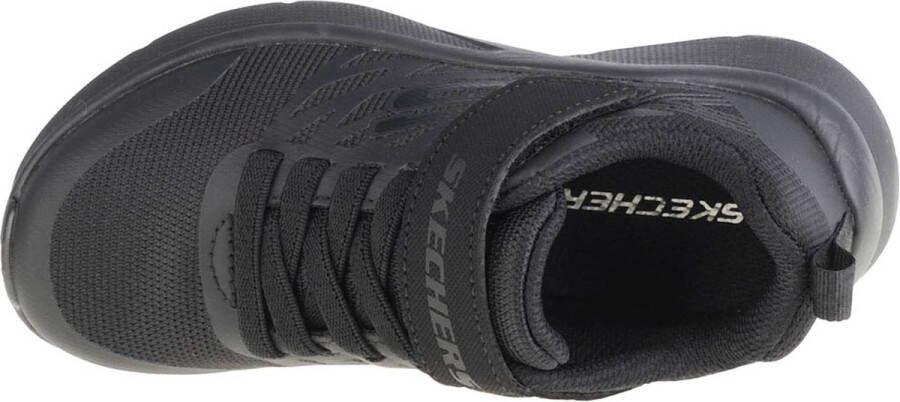 Skechers Microspec Texlor Klittenband Laag zwart