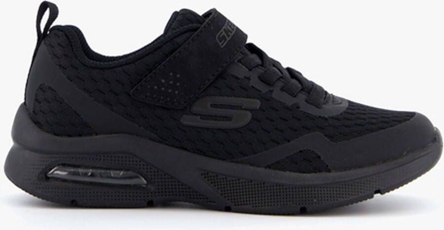 Skechers Microspex Max Sneakers Zwart Textiel