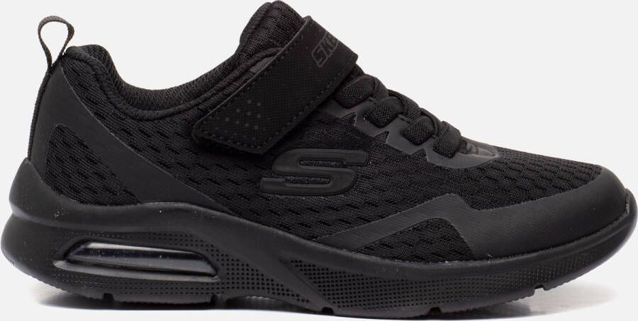 Skechers Microspex Max Sneakers Zwart Textiel