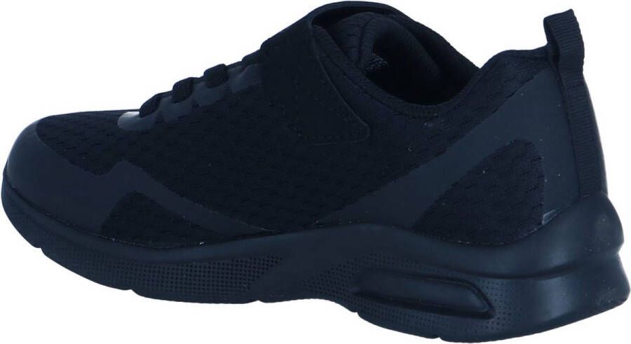 Skechers Microspex Max Sneakers Zwart Textiel