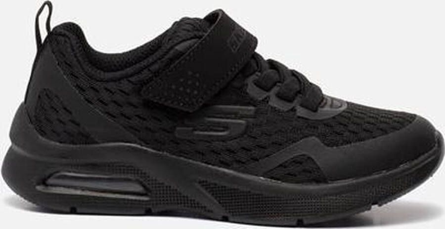 Skechers Microspex Max Sneakers Zwart Textiel