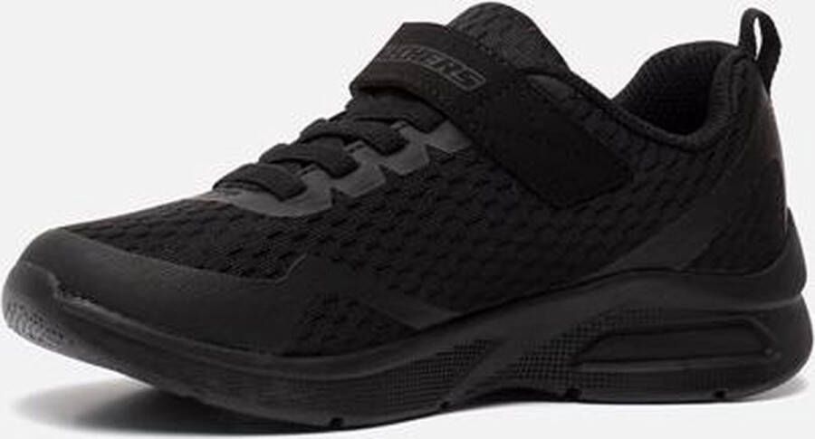 Skechers Microspex Max Sneakers Zwart Textiel