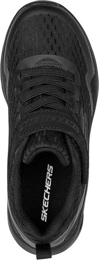 Skechers Microspex Max Sneakers Zwart Textiel