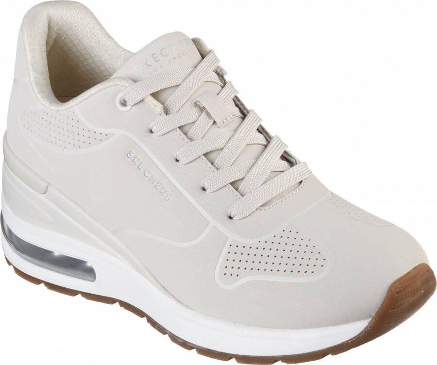 Skechers Million Air Dames Sneakers Zand