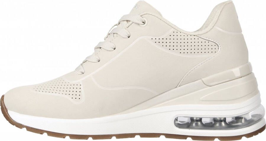 Skechers Million Air Dames Sneakers Zand