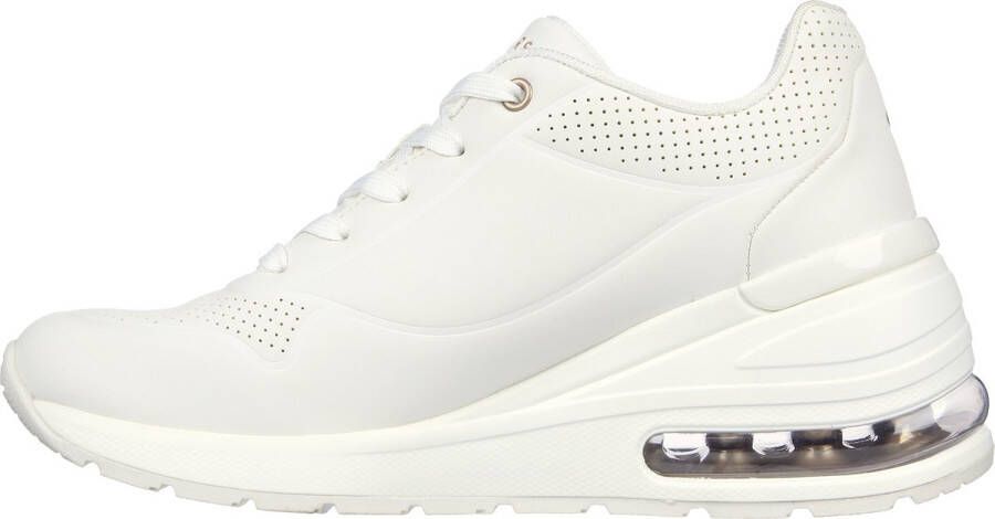 Skechers MILLION AIR ELEVATED AIR dames sneakers Wit