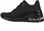 Skechers Million Air-Elevated Air 155401-BBK Vrouwen Zwart Sneakers - Thumbnail 12