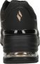 Skechers Million Air-Elevated Air 155401-BBK Vrouwen Zwart Sneakers - Thumbnail 7