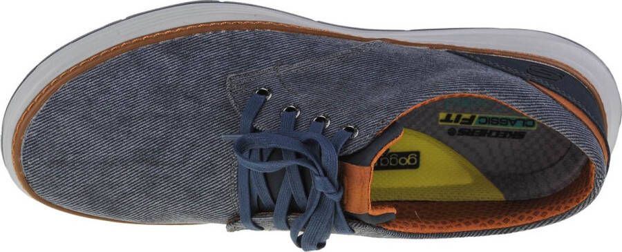 Skechers Moreno Ederson Sneakers Blauw Textiel Heren - Foto 6