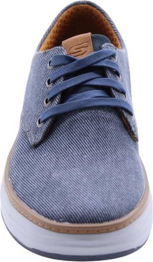 Skechers Moreno Ederson Sneakers Blauw Textiel Heren - Foto 11