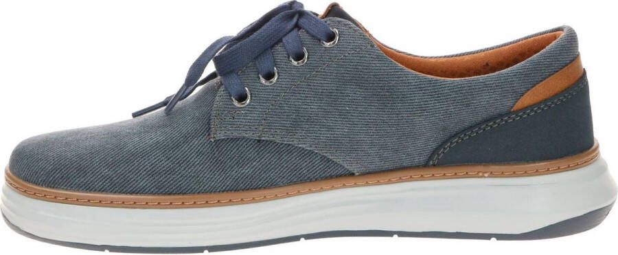 Skechers Moreno Ederson Sneakers Blauw Textiel Heren - Foto 8