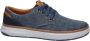 Skechers Moreno Ederson Sneakers Blauw Textiel Heren - Thumbnail 7