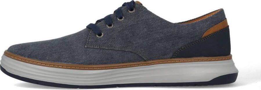 Skechers Moreno Ederson Sneakers Blauw Textiel Heren - Foto 11