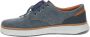 Skechers Moreno Ederson Sneakers Blauw Textiel Heren - Thumbnail 6