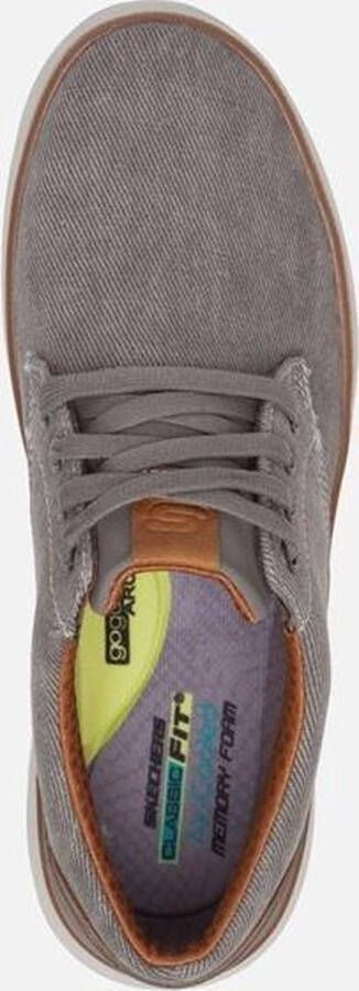 Skechers Moreno Ederson Sneakers Taupe Textiel Heren - Foto 9