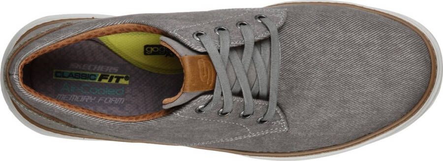 Skechers Moreno Ederson Sneakers Taupe Textiel Heren - Foto 6