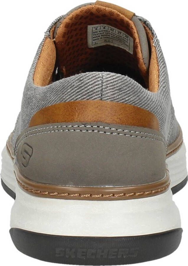 Skechers Moreno Ederson Sneakers Taupe Textiel Heren - Foto 8