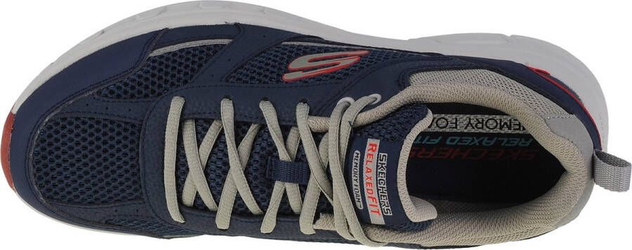 Skechers Oak Canyon heren wandelschoenen A Blauw Extra comfort Memory Foam