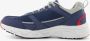 Skechers Oak Canyon Verketta 51898 NVGY Mannen Marineblauw Sneakers Sportschoenen - Thumbnail 11