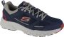 Skechers Oak Canyon Verketta 51898 NVGY Mannen Marineblauw Sneakers Sportschoenen - Thumbnail 7