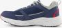Skechers Oak Canyon Verketta 51898 NVGY Mannen Marineblauw Sneakers Sportschoenen - Thumbnail 27