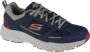 Skechers Oak Canyon Verketta 51898 NVGY Mannen Marineblauw Sneakers Sportschoenen - Thumbnail 22