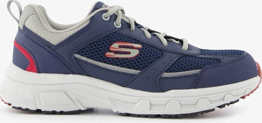 Skechers Oak Canyon heren wandelschoenen A Blauw Extra comfort Memory Foam