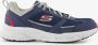 Skechers Oak Canyon Verketta 51898 NVGY Mannen Marineblauw Sneakers Sportschoenen - Thumbnail 24