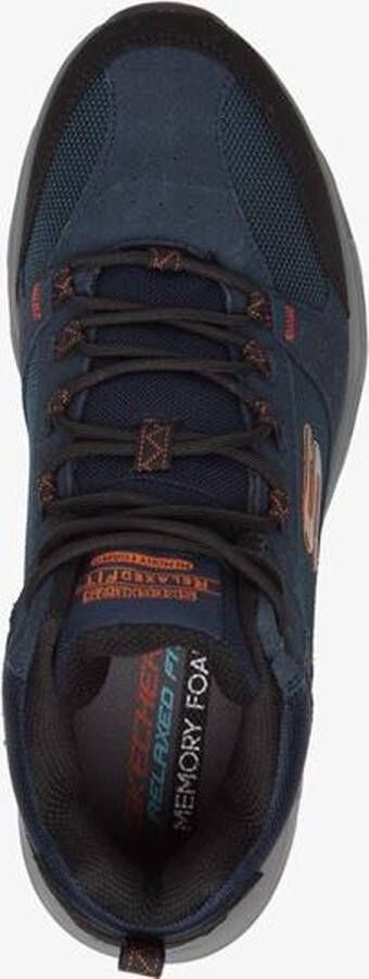 Skechers Oak Canyon heren wandelschoenen A B Blauw Extra comfort Memory Foam