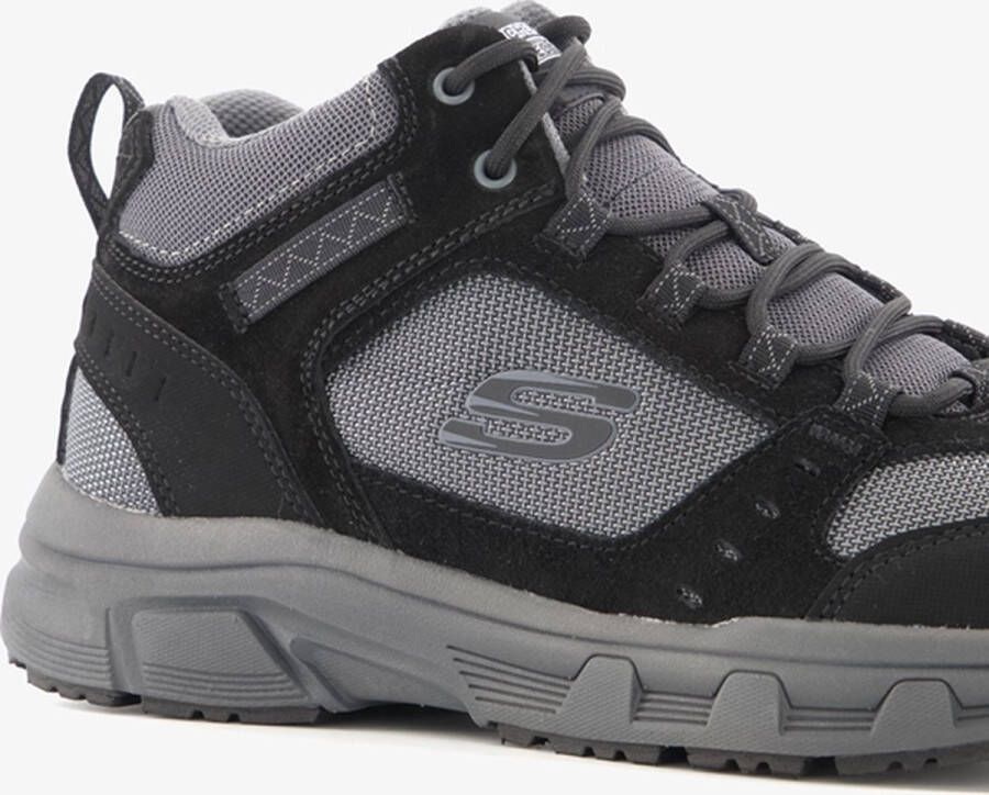 Skechers Oak Canyon Ironhide heren wandelschoenen Zwart Extra comfort Memory Foam