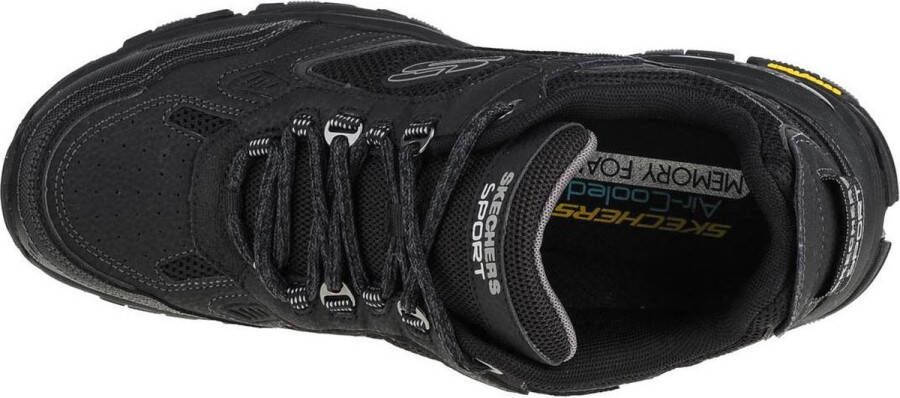 Skechers Oak Canyon-Redwick 51896-BBK Mannen Zwart Sneakers Schoenen