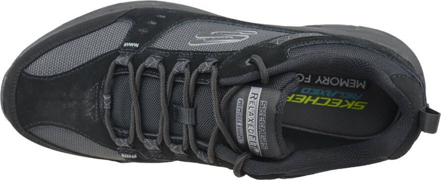 Skechers Oak Canyon Wandelschoenen Mannen zwart donker grijs