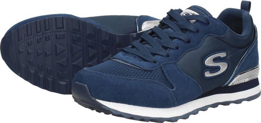 Skechers Og 85 Goldn Gurl Dames Sneakers Donkerblauw