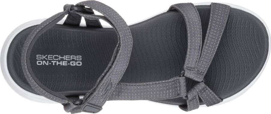 Skechers On-The-Go 600 Brilliancy Sandalen Dames Charcoal