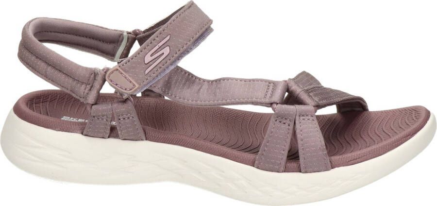 Skechers On-The-Go 600 Brilliancy Sandalen Dames Light Mauve
