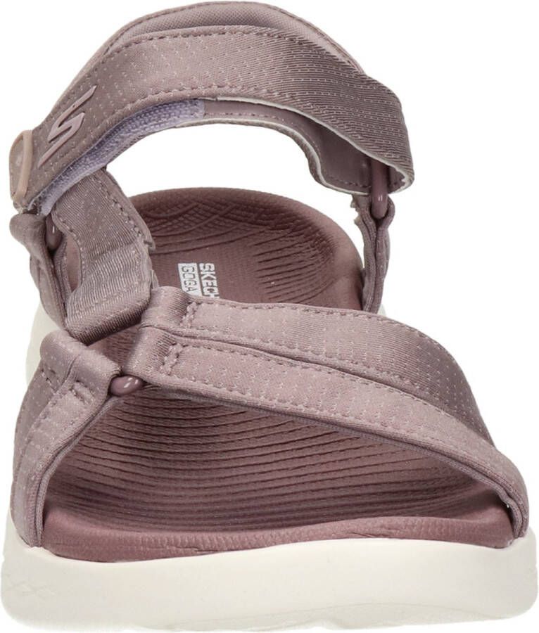Skechers On-The-Go 600 Brilliancy Sandalen Dames Light Mauve