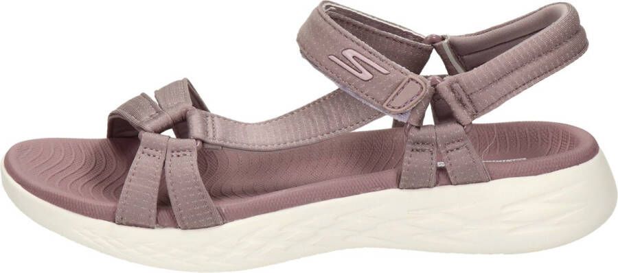 Skechers On-The-Go 600 Brilliancy Sandalen Dames Light Mauve