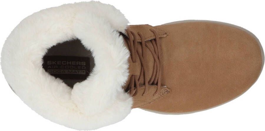 Skechers On The Go Joy Lush Veterboot Vrouwen Cognac