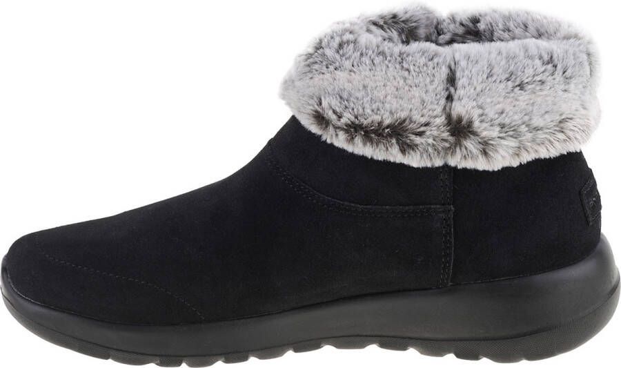 Skechers On The Go Joy-Savvy 144003-BKGY Vrouwen Zwart Laarzen Sneeuw laarzen