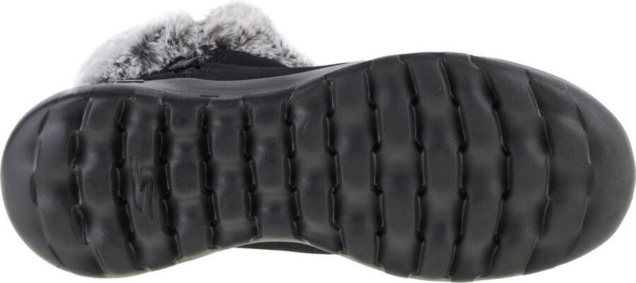Skechers On The Go Joy-Savvy 144003-BKGY Vrouwen Zwart Laarzen Sneeuw laarzen