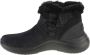 Skechers On The Go Midtown-Cozy Vibes 144271-BBK Vrouwen Zwart Laarzen - Thumbnail 2