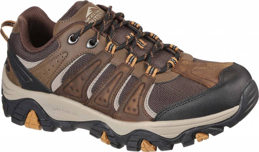 Skechers Pine Trail Kordova 204242-CDB Mannen Bruin Trekkingschoenen