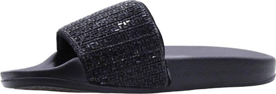 Skechers Go Walk Arch Fit Worthy 140274-BBK Vrouwen Zwart Slippers - Foto 7